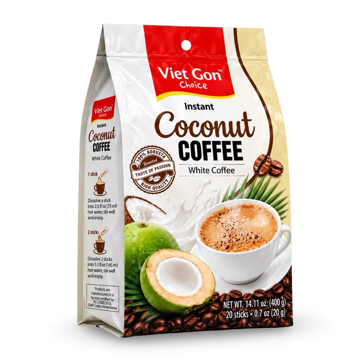 Instant Coconut Coffee