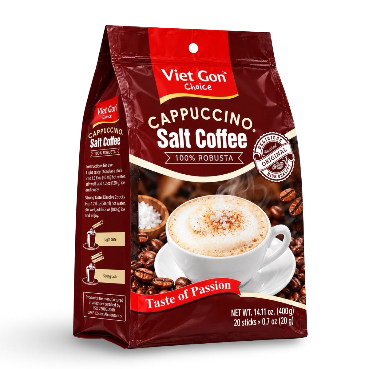 Cappuchino Salt Coffee