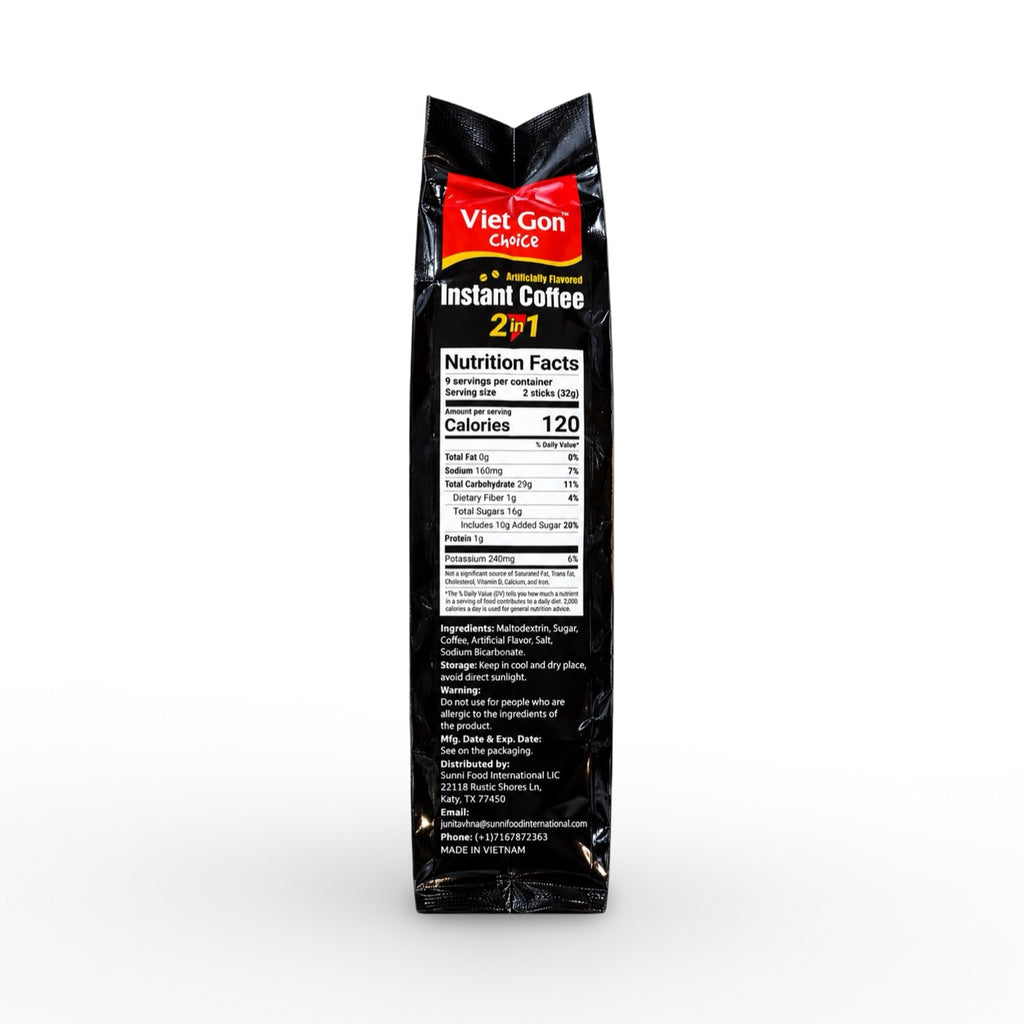 2-in-1 Instant Black Coffee