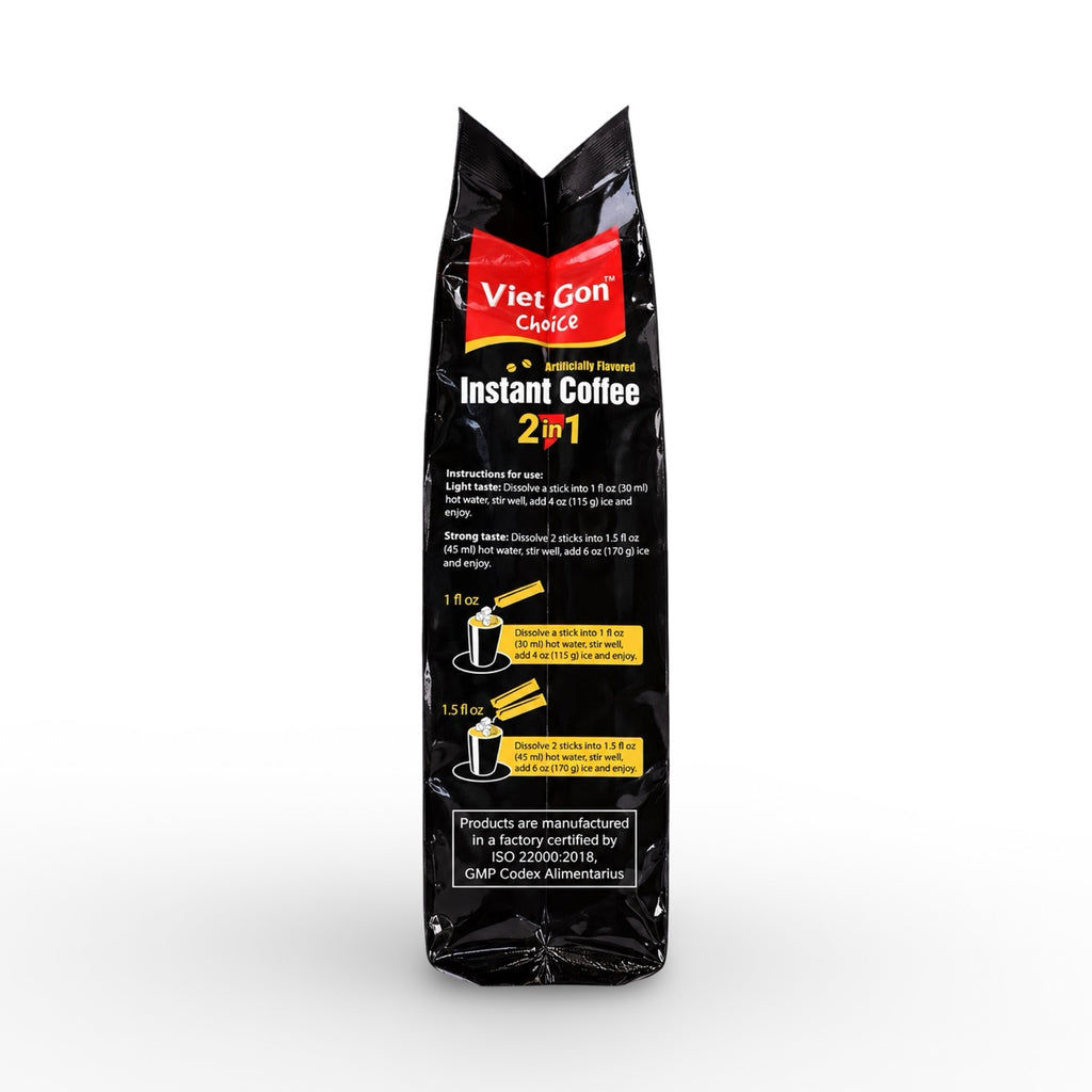 2-in-1 Instant Black Coffee