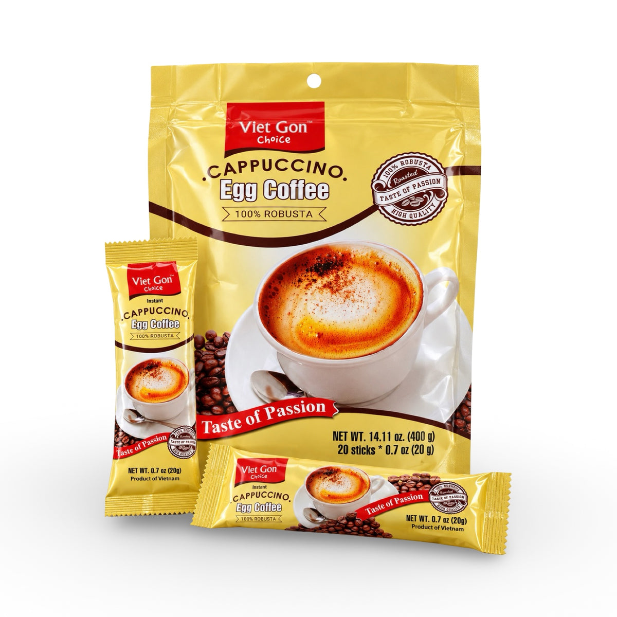 Cappuchino Egg Coffee
