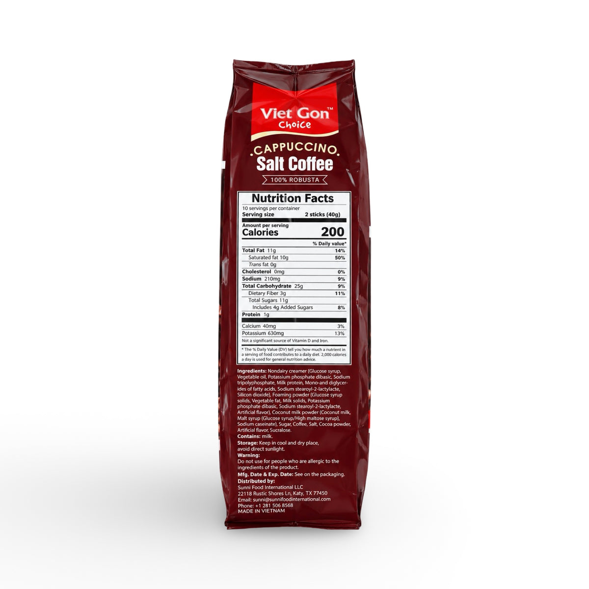 Cappuchino Salt Coffee