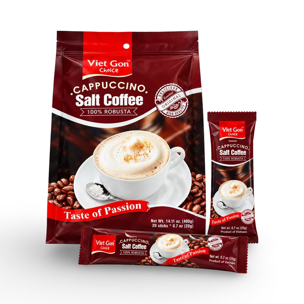 Cappuchino Salt Coffee