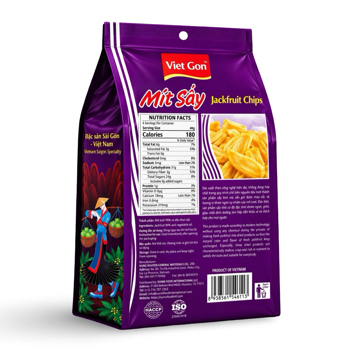 Mít Sấy/Jackfruit Chips